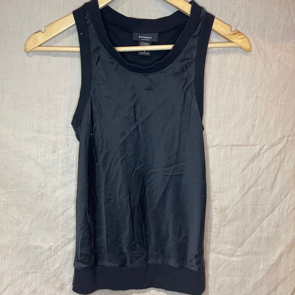Express Stretch Silk Top